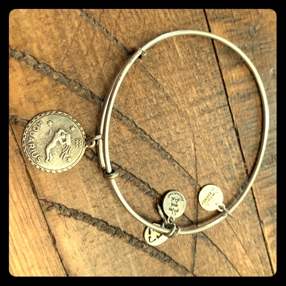 Alex & Ani Aquarius Zodiac Bracelet